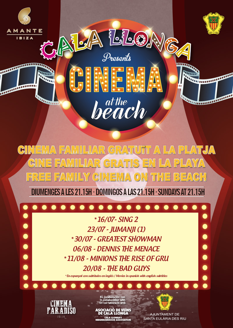 Cine de Verano en Cala Llonga - IFCC